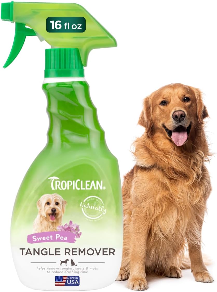 TropiClean Dog Detangler Spray Dematting