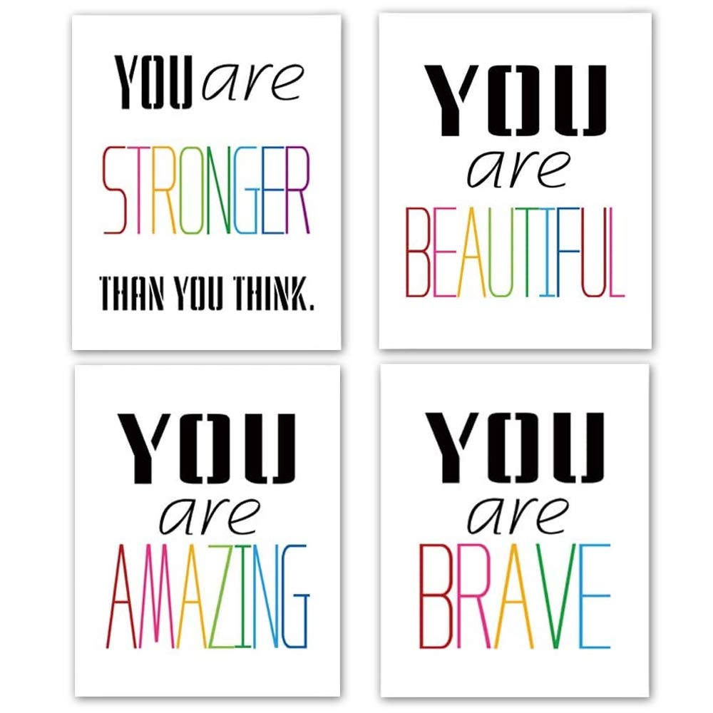 Buy Inspirational Wall Art ManYee Motivational Wall Art Office Wall