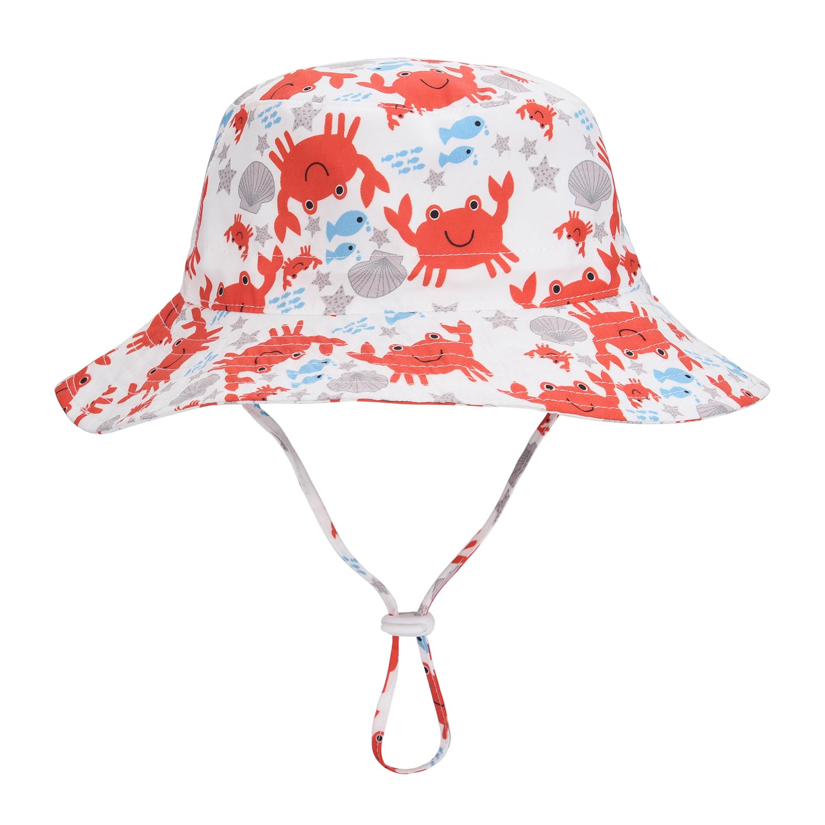 Snapklik.com : Baby Sun Hat Adjustable - Toddler Kids Beach Pool Bucket ...