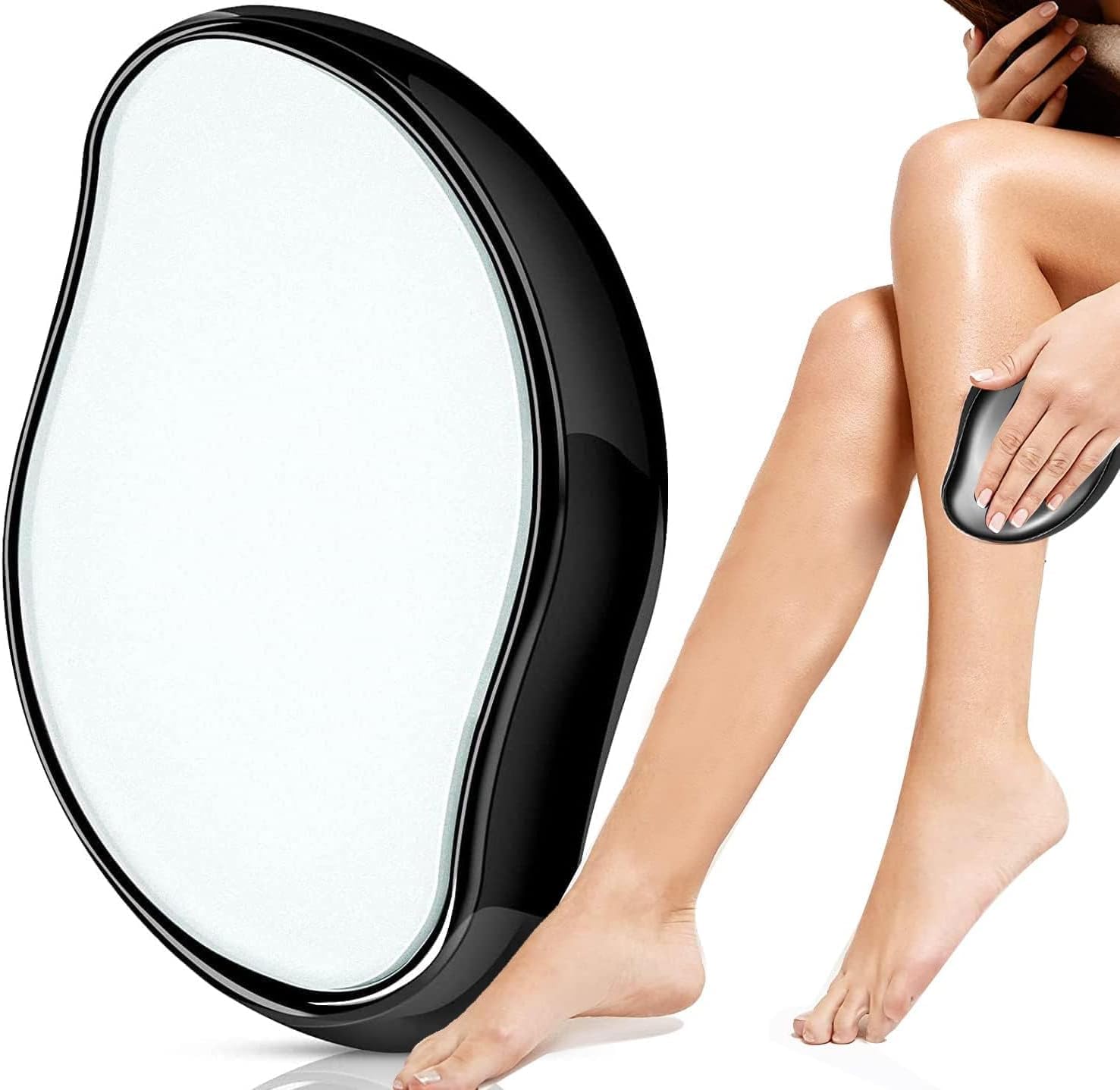 Drumstone 𝟏𝟓 𝐘𝐞𝐚𝐫𝐬 𝐆𝐮𝐚𝐫𝐚𝐧𝐭𝐞𝐞 Crystal Hair Eraser for Women & Men – Painless Remover Tool for Legs, Arms, Back, Bikini & Full Body | Easy Hair Removal for All Skin Types, Reusable-image-13