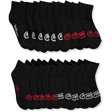 Ecko Unltd. Boys' 11-Pack Quarter Socks - black, 4 - 6.5