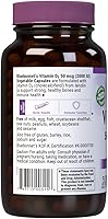 Vista 3 de Bluebonnet Nutrición Vitamina D3 2000 UI Cápsulas Vegetales, Ayuda en el Crecimiento Muscular y Esquelético, Colecalciferol de Lanolina, D3, sin
