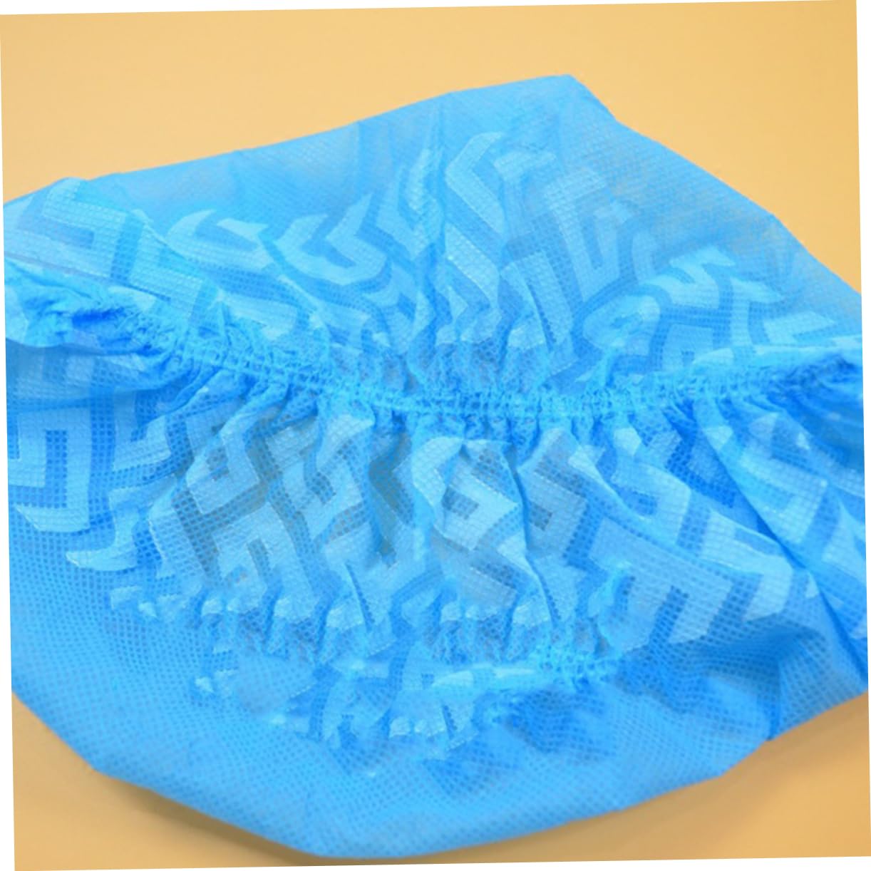 100pièces Couvre-chaussures Non Tissés Antidérapants Pour Maison Protection Boue Pluie Et Fondue Lot De Bleus