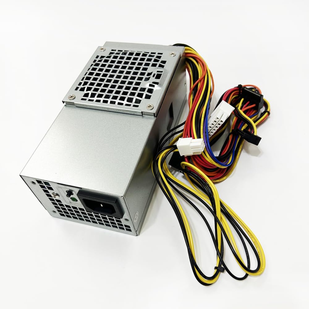 Transformador de Fuente de alimentación para computadora de 24+4 Pines 250W para Modelo H250AD-0 L250AD-00 AC250AD-00 DPS-250AB-68A L250PS-00 para DELL V3800 V260S 580S 220S 390/790/3010 DT