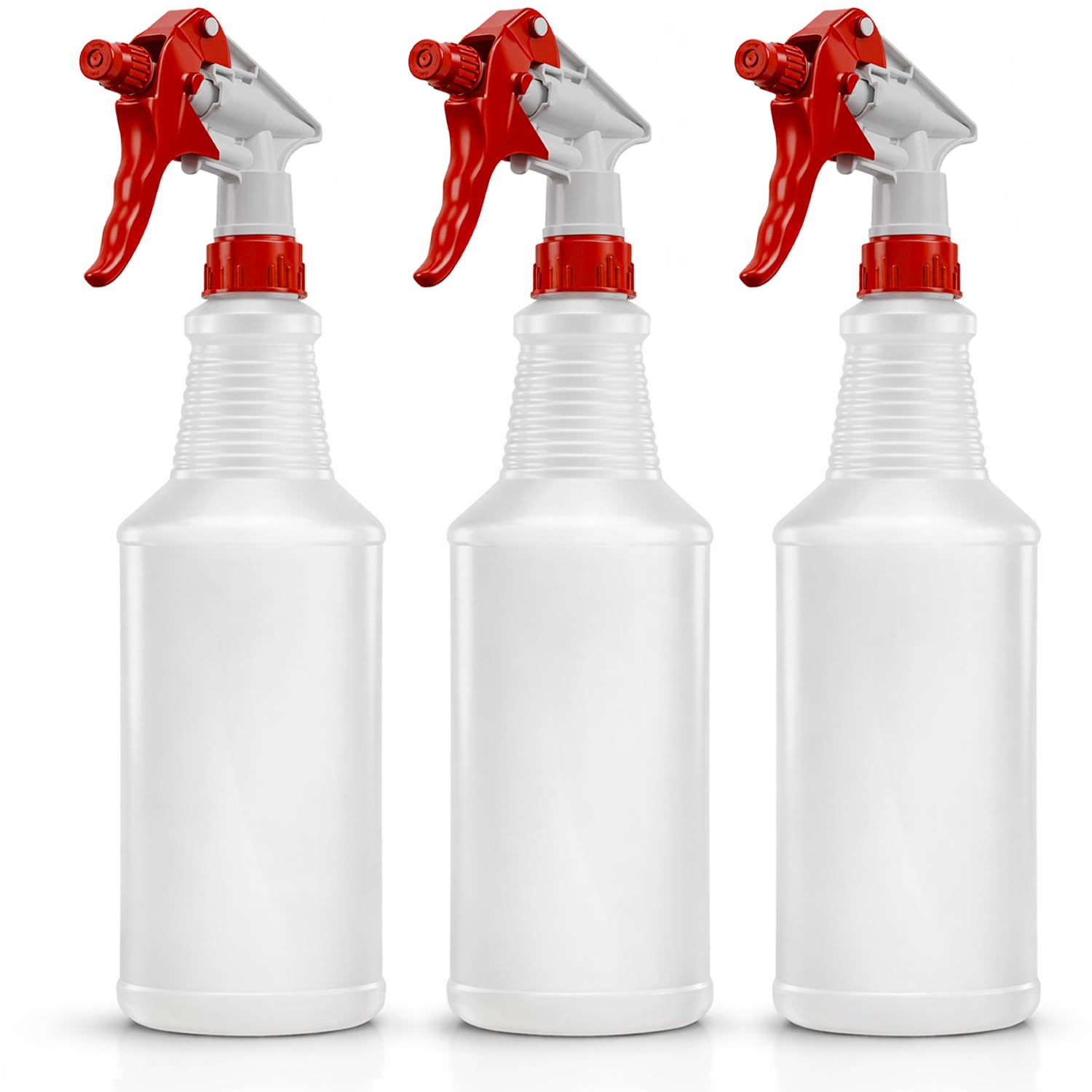 BAR5F 24 oz High-Output Spray Bottles for Mild, Diluted Chemicals, 3-Pack