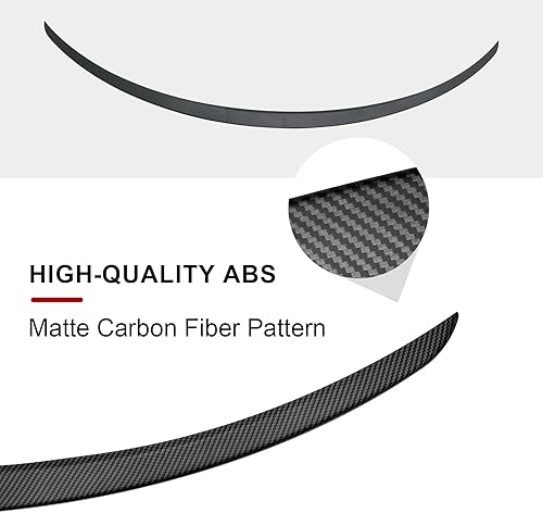 Miniatura 4 de Compatible con alerón trasero Tesla modelo Y 2020-2023 2024 Tesla Modelo Y borde trasero del maletero, aspecto deportivo, accesorios Tesla Model Y
