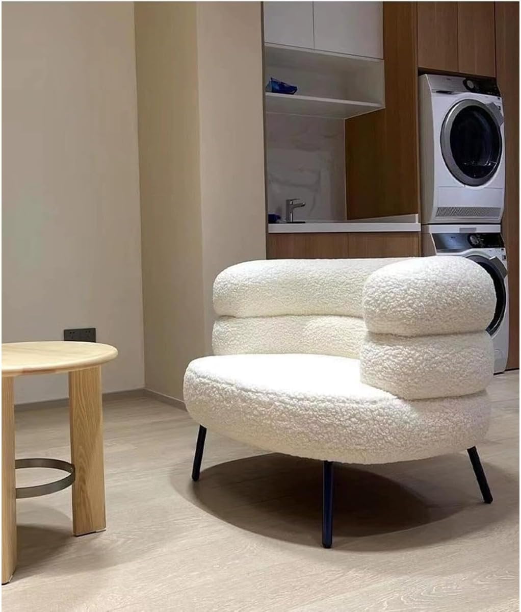 ラムウールのビーンバッグチェア。フィオズウィアリビングルーム、寝室、ウォークイン クローゼット、シングル ドレッシングテーブル/デス