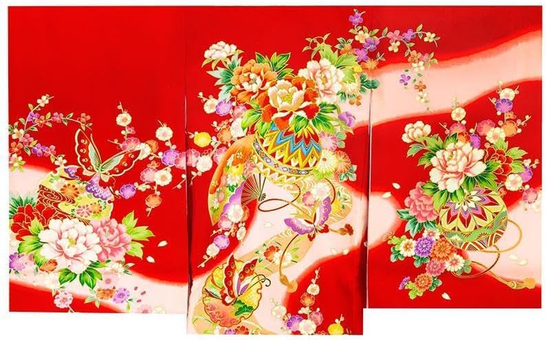 新品☆最高級正絹産着（祝着）特選京友禅手描き美術特選染古典