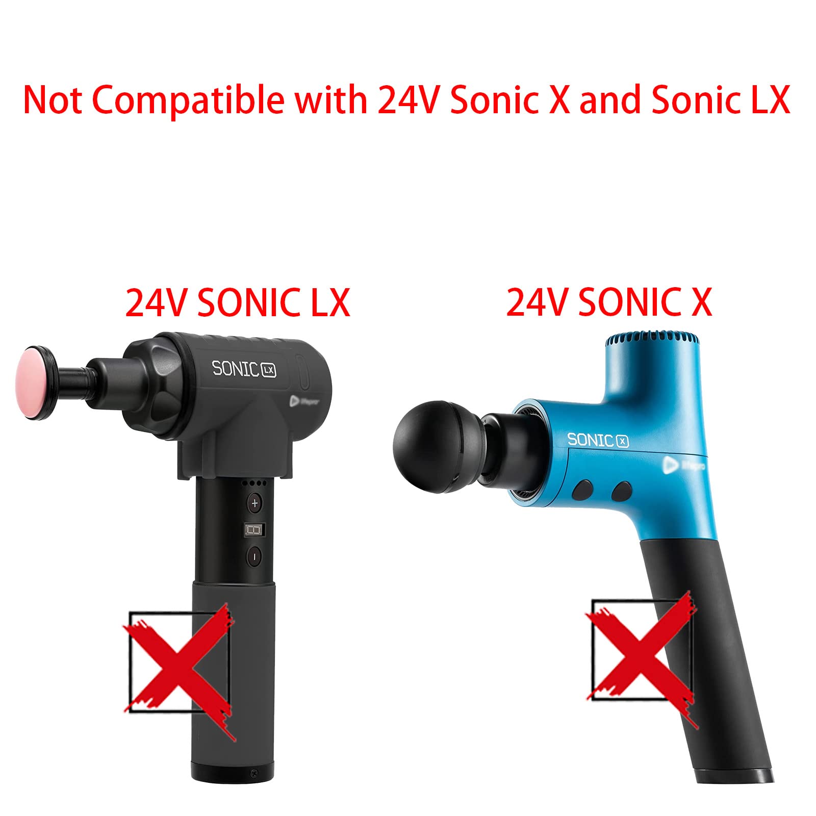 LEFXMOPHY 16.8V 1A Charger Replacement for LifePro Sonic Massage Gun Power Adapter, Life Pro Charging Supply (NOT for 24V)