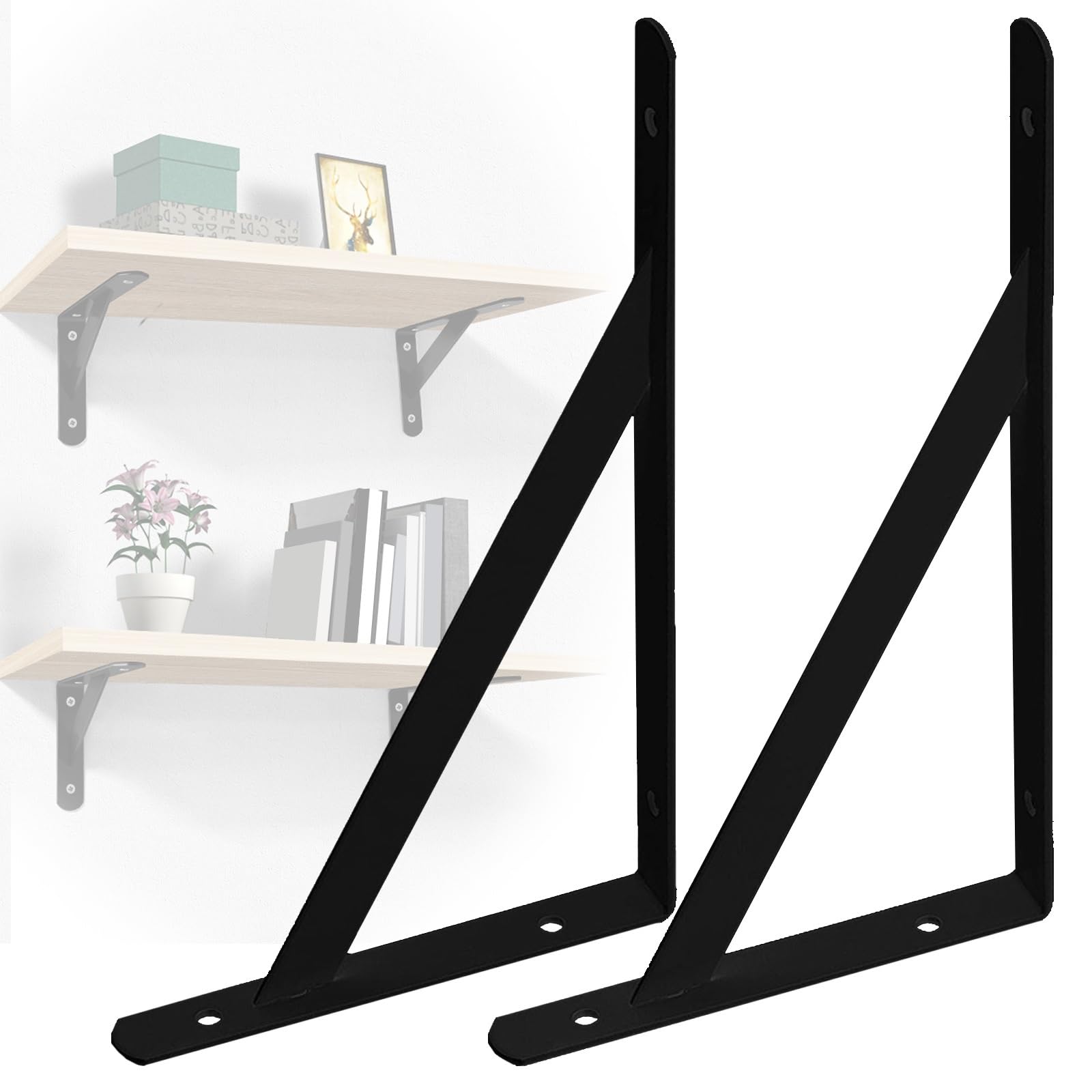 フランフラン　廃盤　棚　三角　棚　フラッグ Amazon.co.jp: Dyinventor 三角棚サポート ブラケット 棚受け