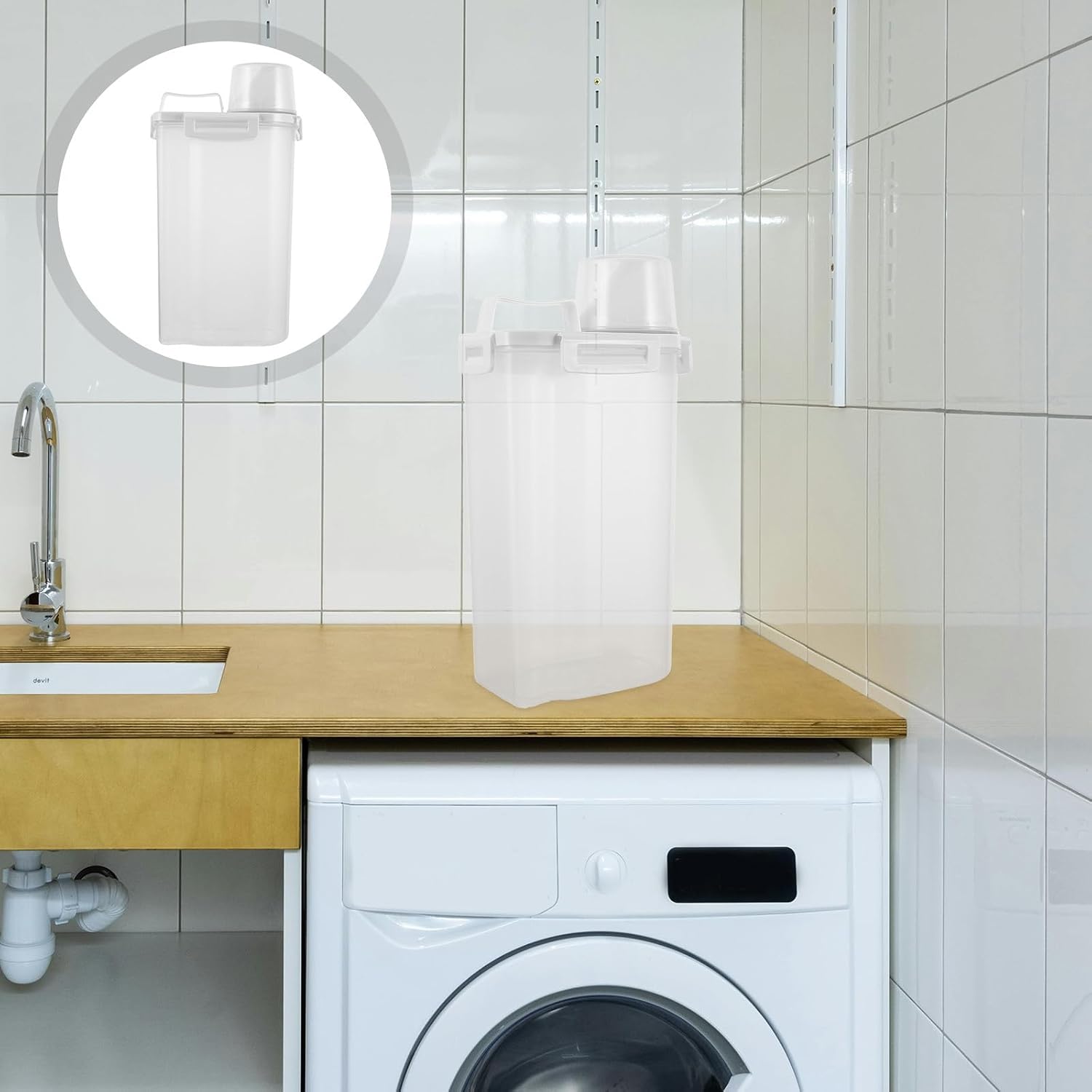 3l Plastic Laundry Detergent Dispenser with Leakproof Seal