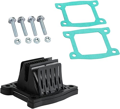 labwork Válvula de lengüeta de admisión de fibra de carbono de repuesto para Yamaha Blaster 200 YFS200 Bike ATV 1988-2006