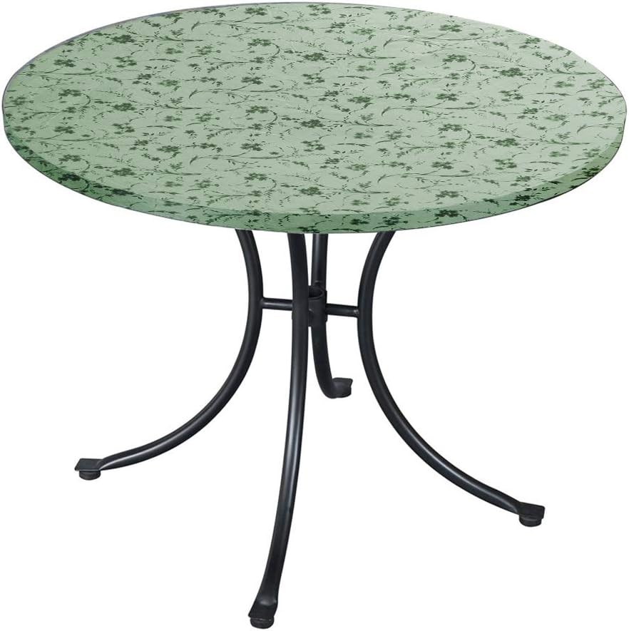 CTD Store Deluxe Fitted Elasticized Table Cover Fit up to44