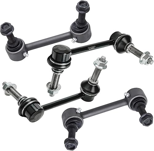 Miniatura 18 de Detroit Axle - 4 barras estabilizadoras para Acura EL Honda Civic 01-05, 4 barras estabilizadoras delanteras y traseras de repuesto 2001 2002 2003