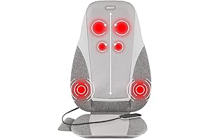 Homedics Shiatsu + Kneading Massage Cushion with Heat