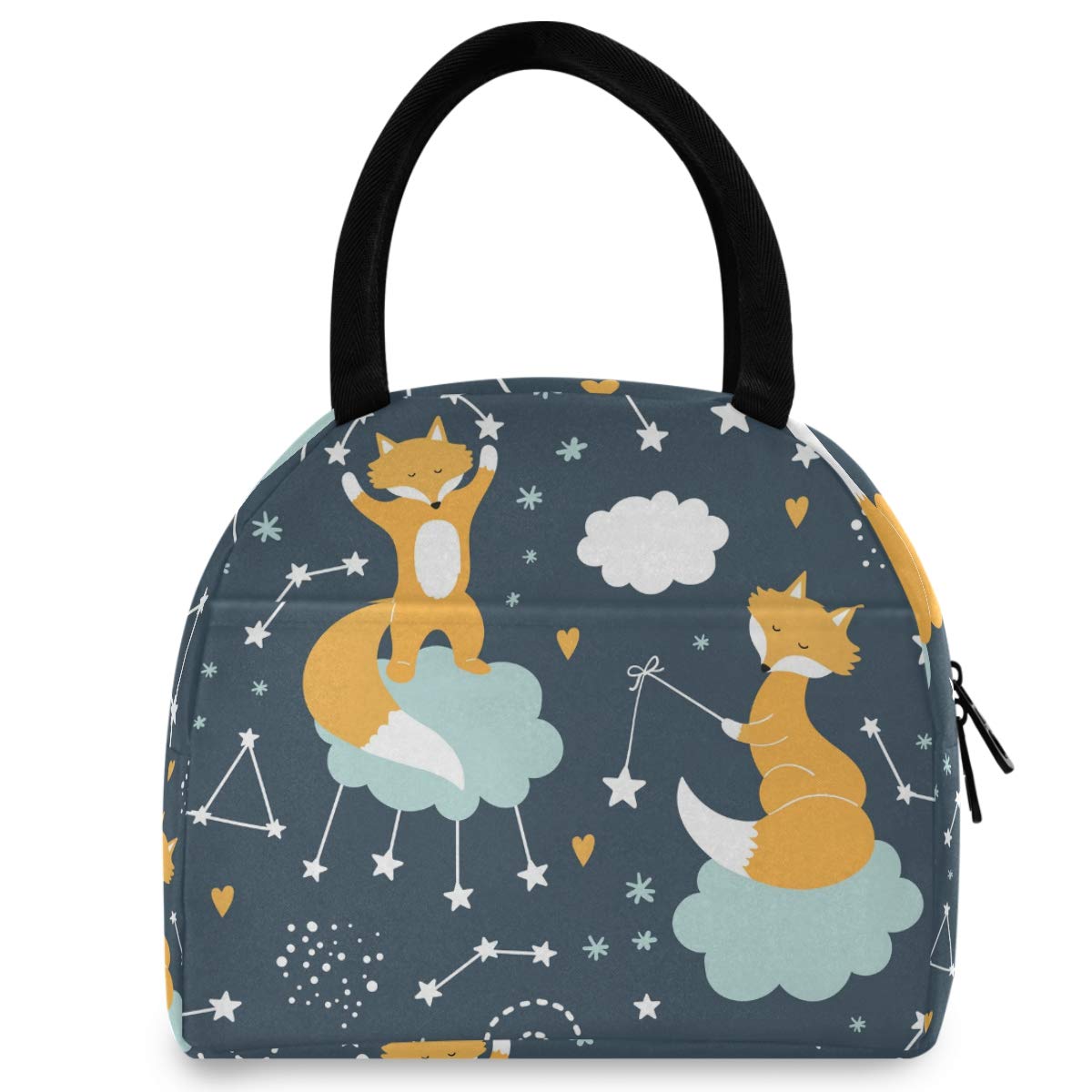 cute large lunch bolsas