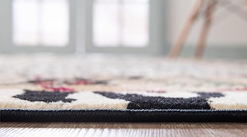 Miniatura 7 de Rugs.com Savannah Collection - Alfombra mediana de 3 pies 3 pulgadas x 5 pies, 3 pies, color crema, perfecta para entradas, cocinas, rincones de