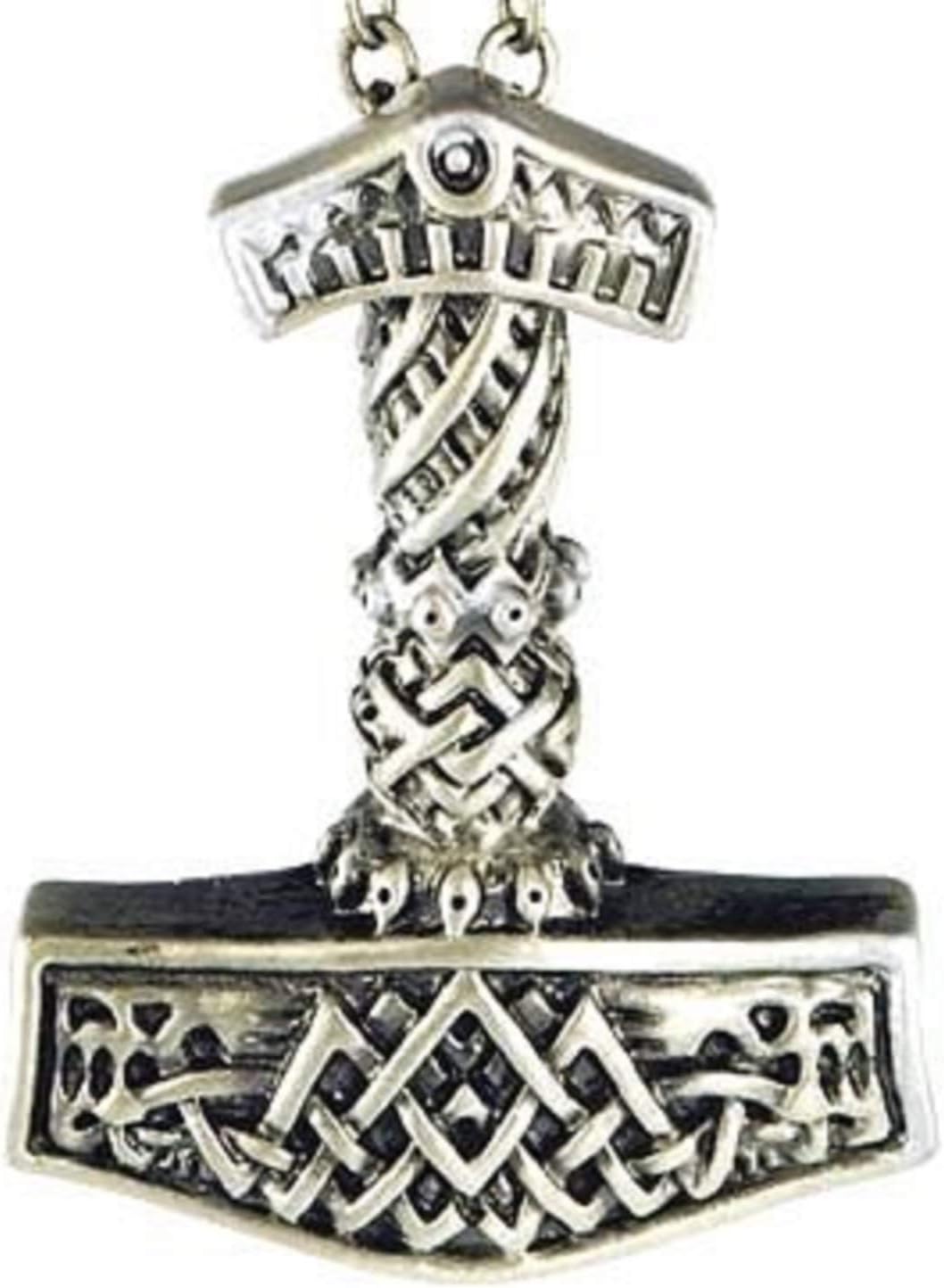 Necklace Hammer of Thor Pendant Jewelry Necklace. Norse Mythology