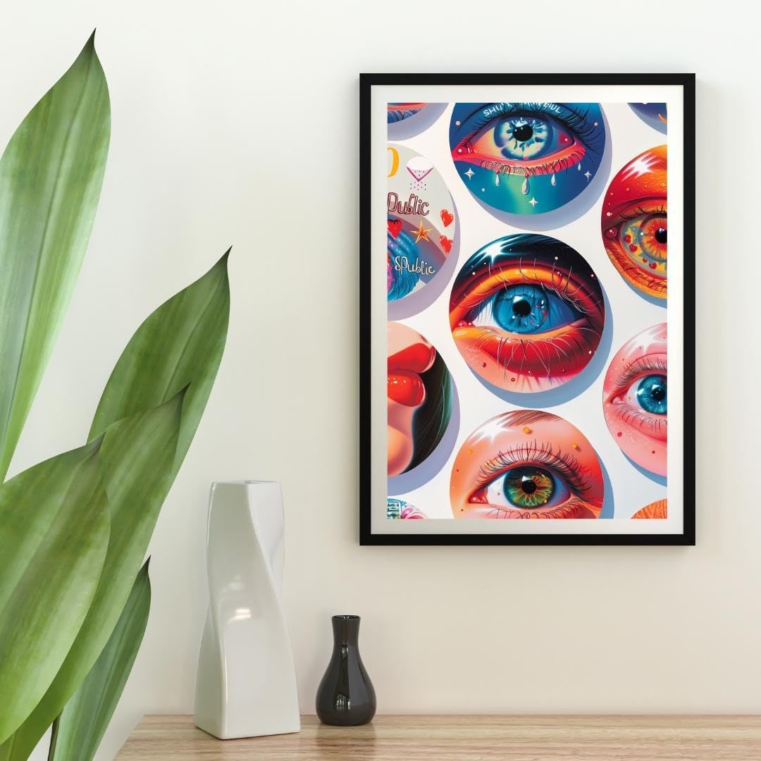 Amazon.co.jp: No.95 モダン ポップアート ポスター | A4サイズ