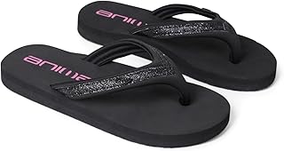 Animal Swish Kids Flip-Flops - Slip-on & Lightweight Footwear with Soft Padded Straps for Boys & Girls - Best for Autumn, Winter, Beach & Outdoors