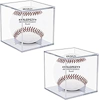 Vista 9 de 1 estuche de exhibición de béisbol, estuche acrílico transparente para exhibir recuerdos de cubo de béisbol, estuche de bola de autógrafo, estuche