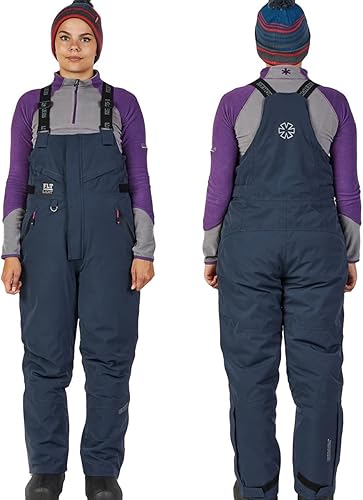 Miniatura 3 de NORFIN Baberos NORDIC FLT para mujer, pantalones de pesca con asistencia de flotador, impermeables, aislados, transpirables, resistentes al viento,