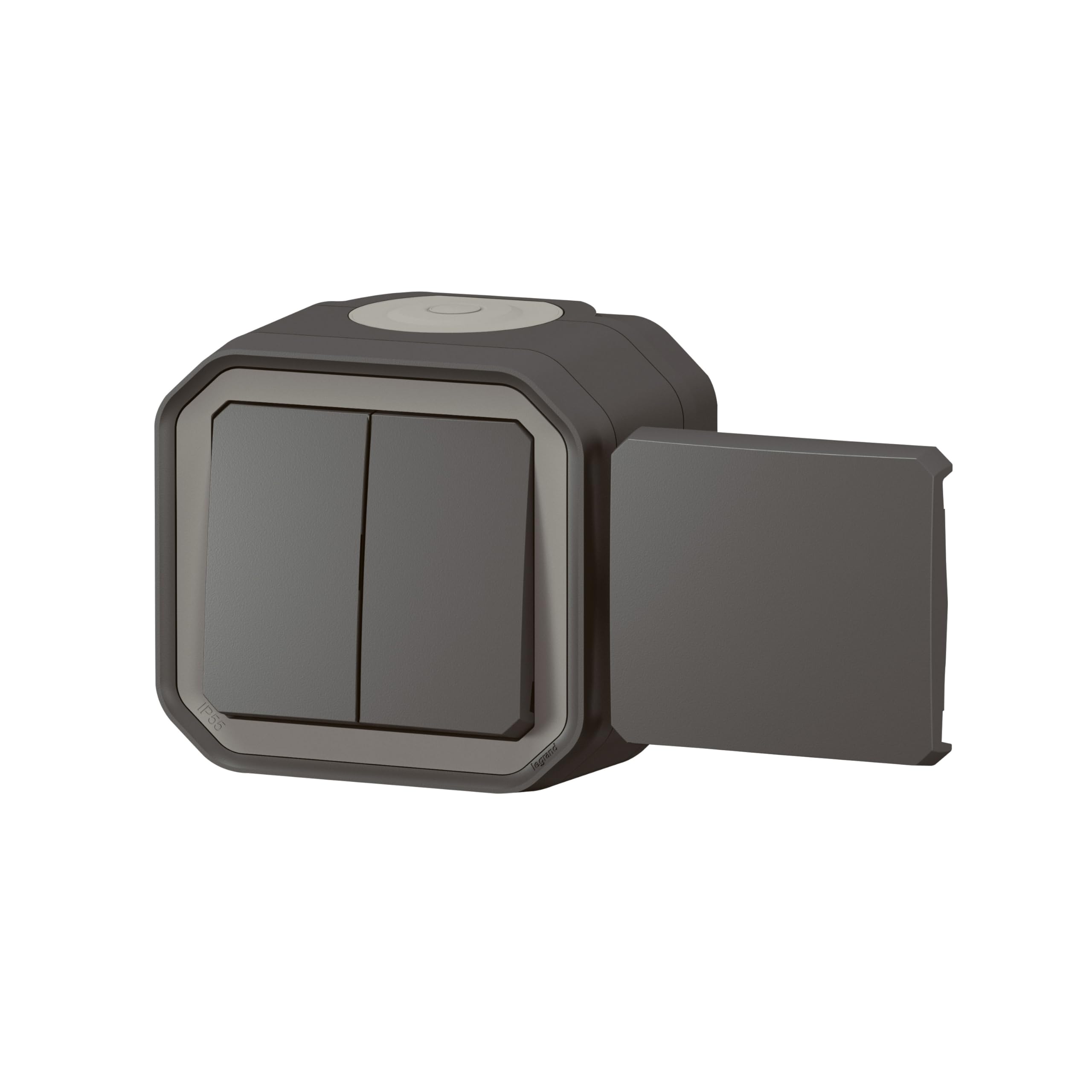 Legrand Plexo New Feuchtraum-Aufputz Multifunktionsschalter Wechselschalter 10 AX, Taster 10 A, Steckklemmen, IP55, anthrazit (069789L) Elektroshop Wagner Legrand Plexo New Feuchtraum-Aufputz Multifunktionsschalter Wechselschalter 10 AX, Taster 10 A, Steckklemmen, IP55, anthrazit (069789L) Elektroshop Wagner