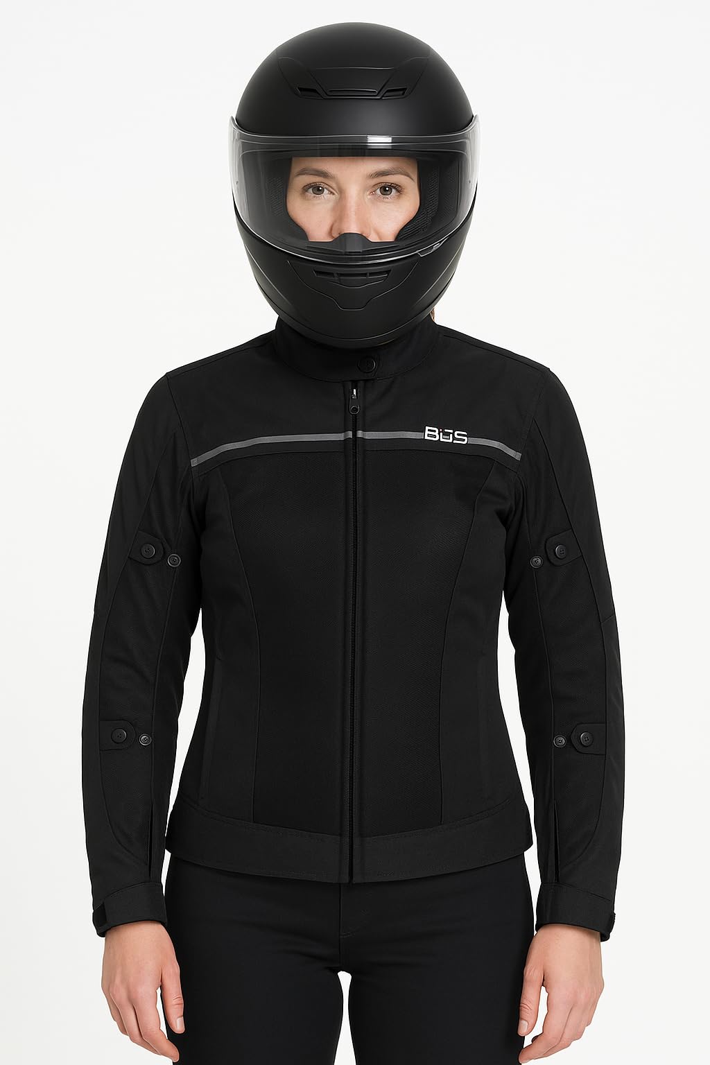 Damen Sommer Mesh Motorradjacke Leichte Dünne Textiljacke mit CE-Protektoren für Roller & Motorrad,Damen Motorrad Jacke
