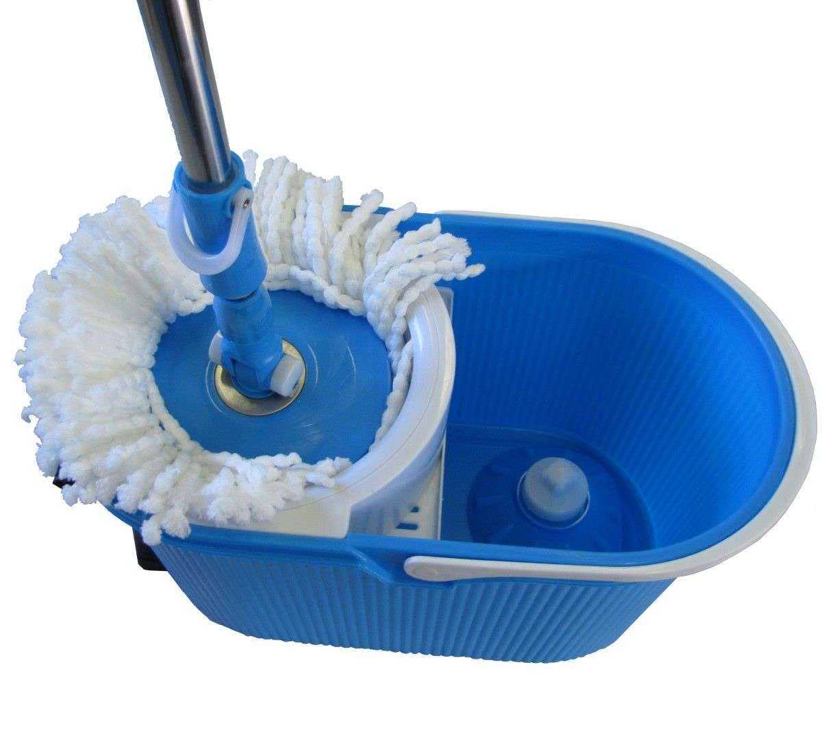Turbo mop Pro - Juego de lavado con cubo + mop - Dewitte - Equipo de limpieza manual y carritos de lavado