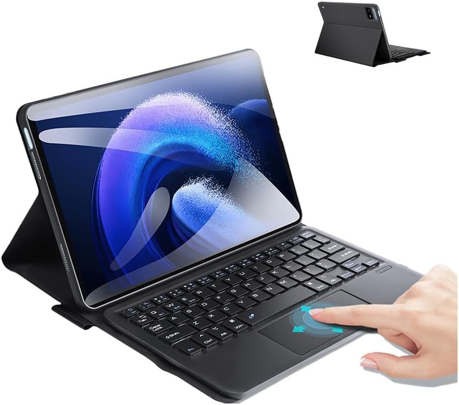 Capa Para Tablet e Teclado Bluetooth Magnético Removível Para Xiaomi Pad 6/6 Pro