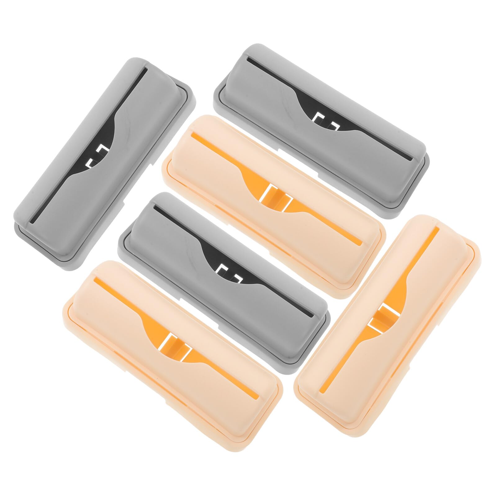Dispensador de bolsas de basura de plástico para pared, organizador de baño y cocina, 6 unidades