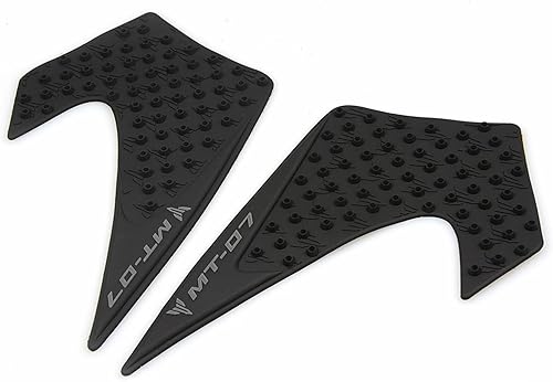 Miniatura 6 de Tank Pad Protector Motorcycle Sticker Black Tank Sticker Gas Fuel Oil Tank Pad Protector Decal for Yam&aha YZF-R1 YZF-R6 MT-03 MT-07 FZ8 FZ1 FZ6