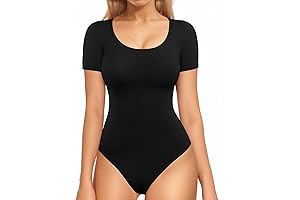 Double-Layer, Scoop-Neck, Thong Bodysuit: A Versatile Staple