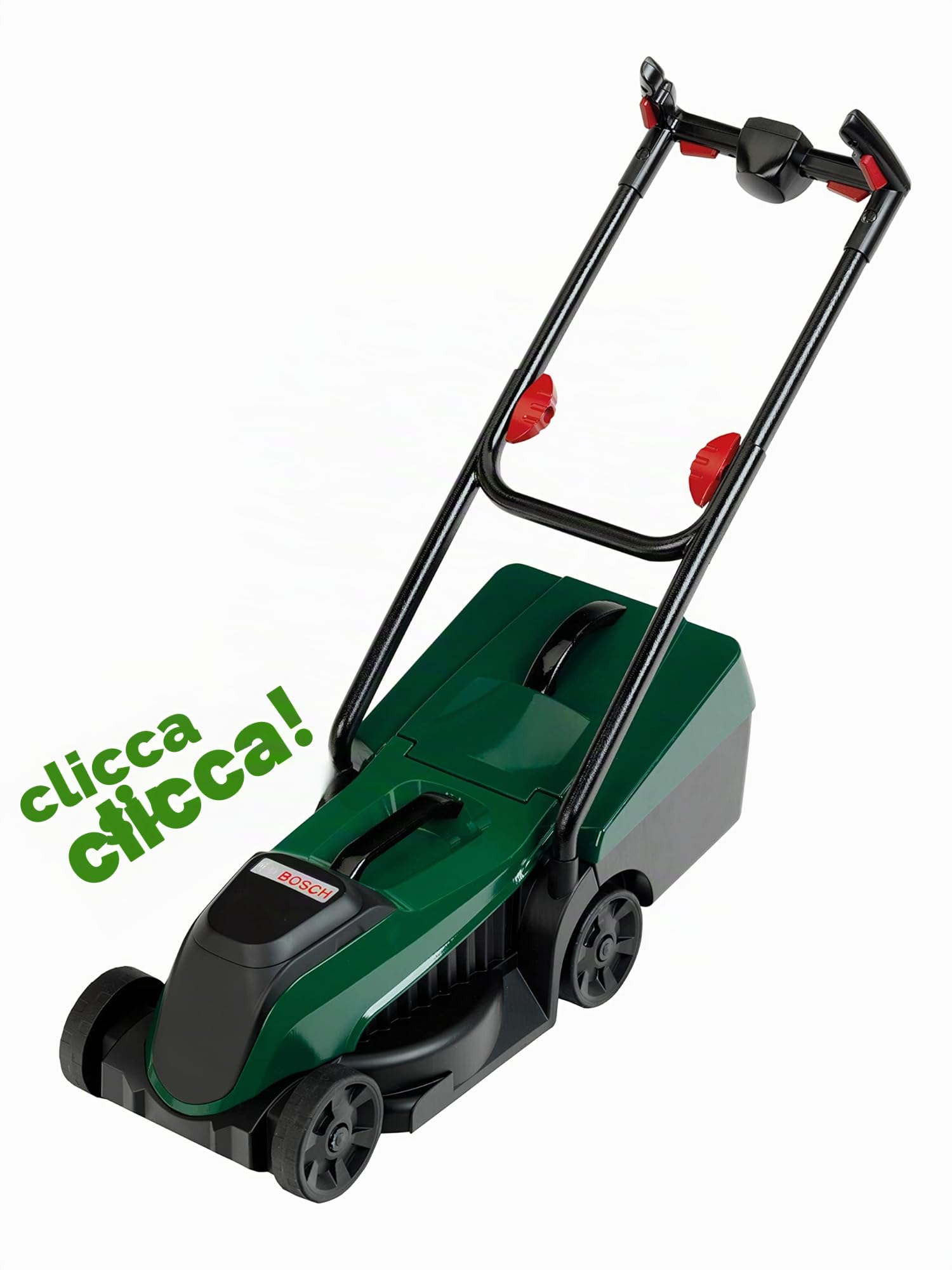 Theo Klein 2780 Bosch Tosaerba da giardino Rotak, Tosaerba per bambini con rumore di funzionamento, Giocattolo per bambini dai 18 mesi