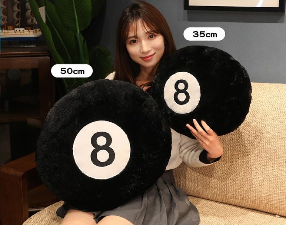 Miniatura 4 de Cyprinus Carpio Emulation - Almohada rellena de 8 bolas, cojín redondo suave para dormir, para decoración del hogar, cama, sofá (1, 14 x 14 pulgadas)