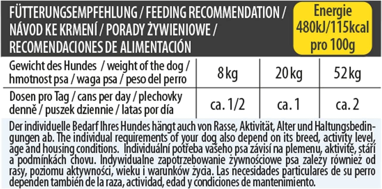 Rinti Kennerfleisch Multipack Rind & Wild 24 x 800 g