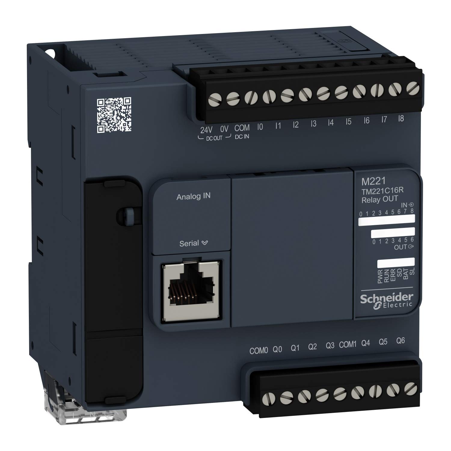 Schneider Electric TM221C16R Controlador M221 16 E/S Relé