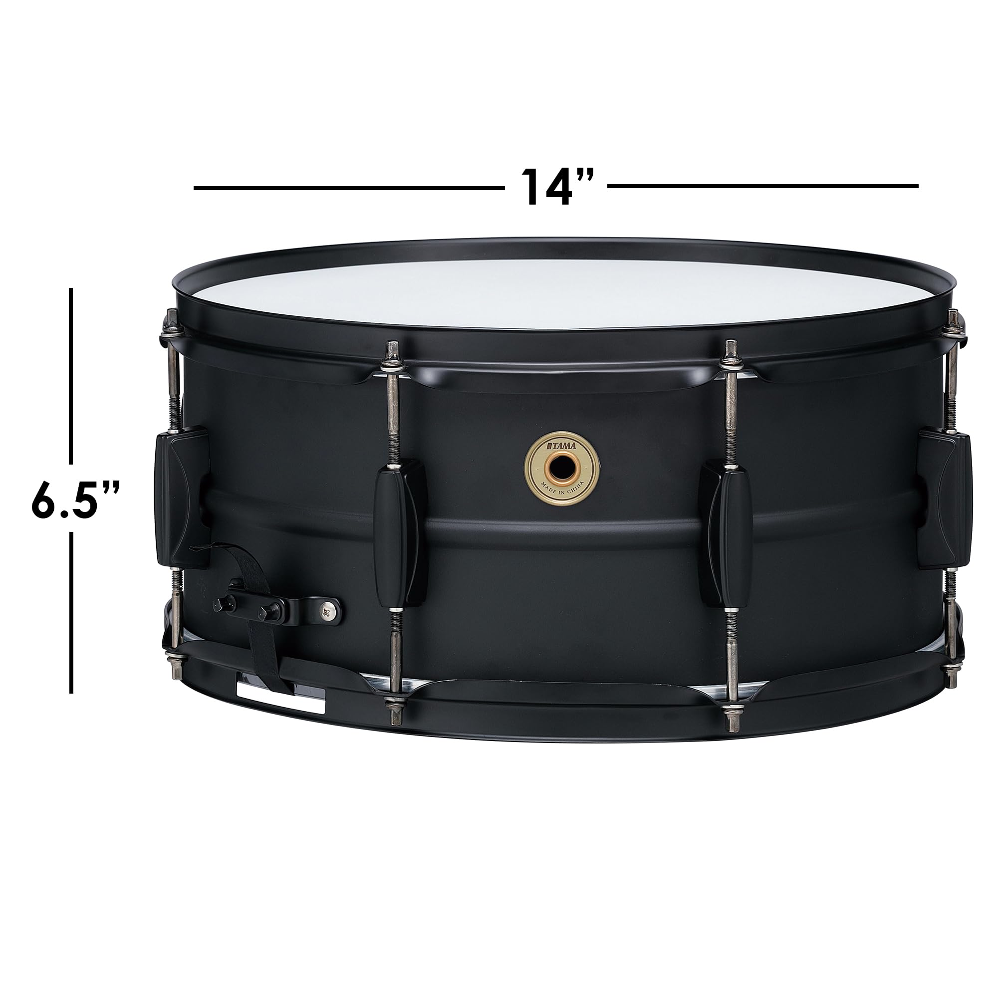 Amazon.com: Tama Steel Snare Drum - 6.5 Inches X 14 Inches