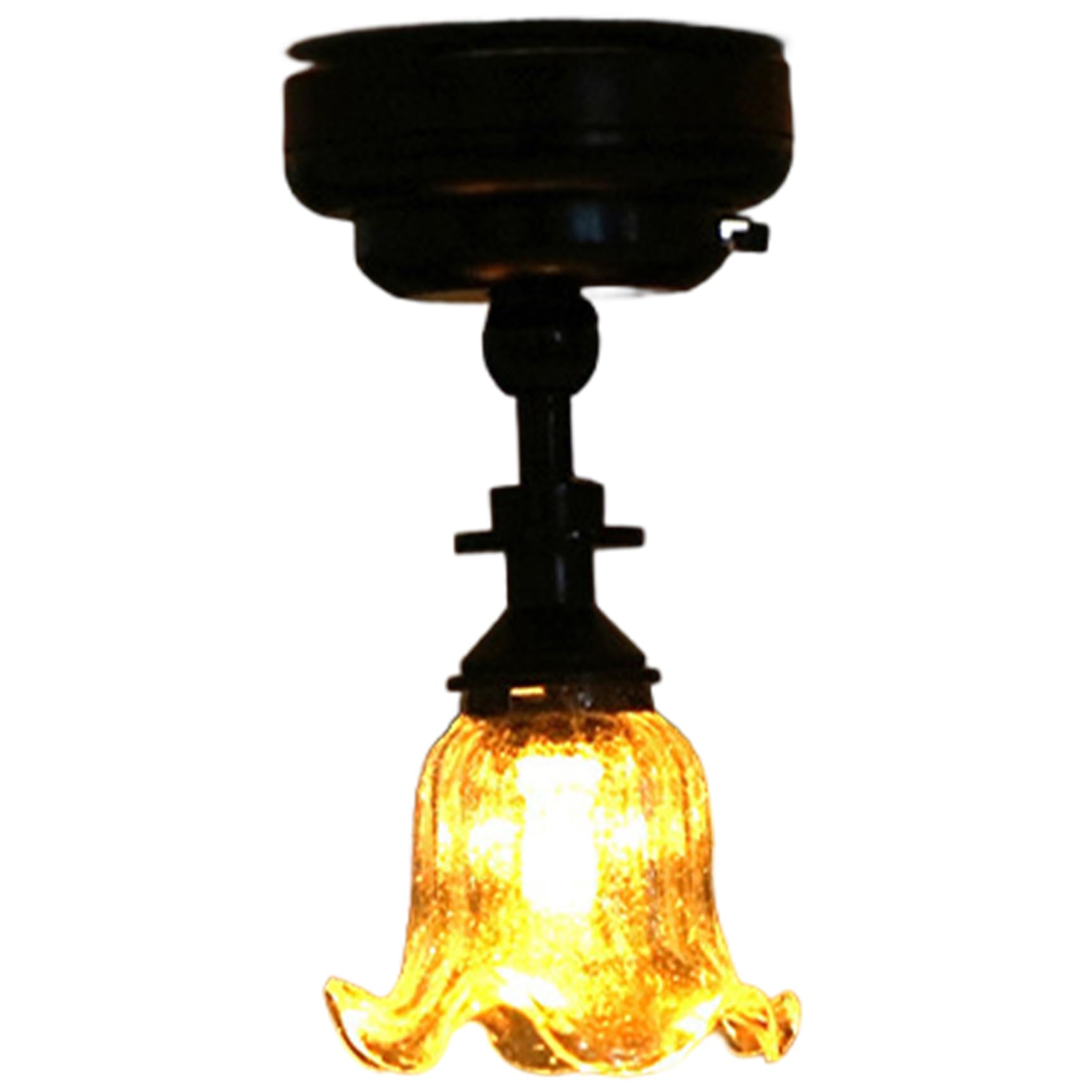Éclairage maison poupée LED 1:12 plafonnier suspendu mini - 7