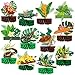 12 Pcs Reptile Honeycomb Centerpieces Jungle Animal Birthday Party Decorations DIY Assemble Reptile Party Favors Snake Lizard Honeycomb Centerpieces for Birthday Baby Shower Decor, Photo Booth Props