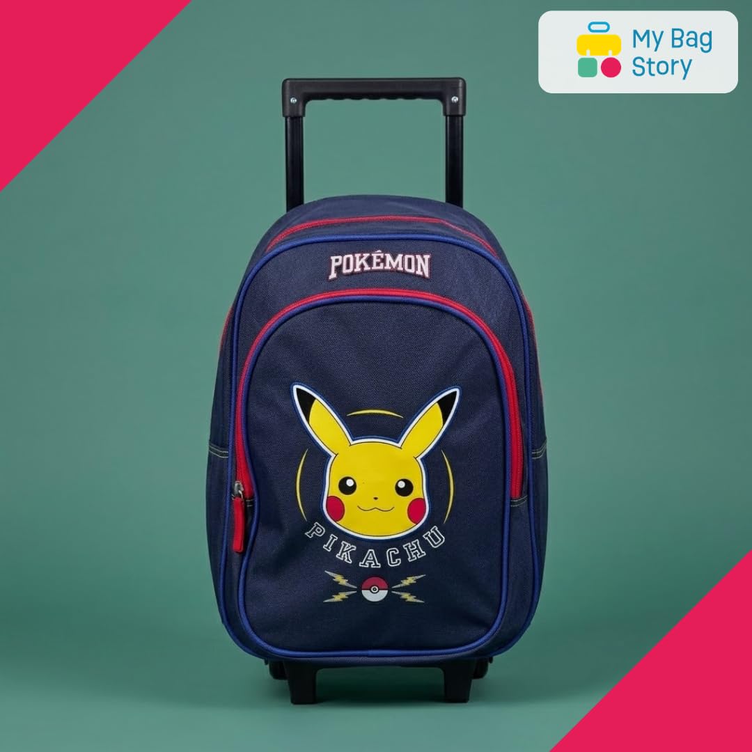 mybagstory | Sac Trolley Pokémon Pikachu | 1 Compartiment | Marine
