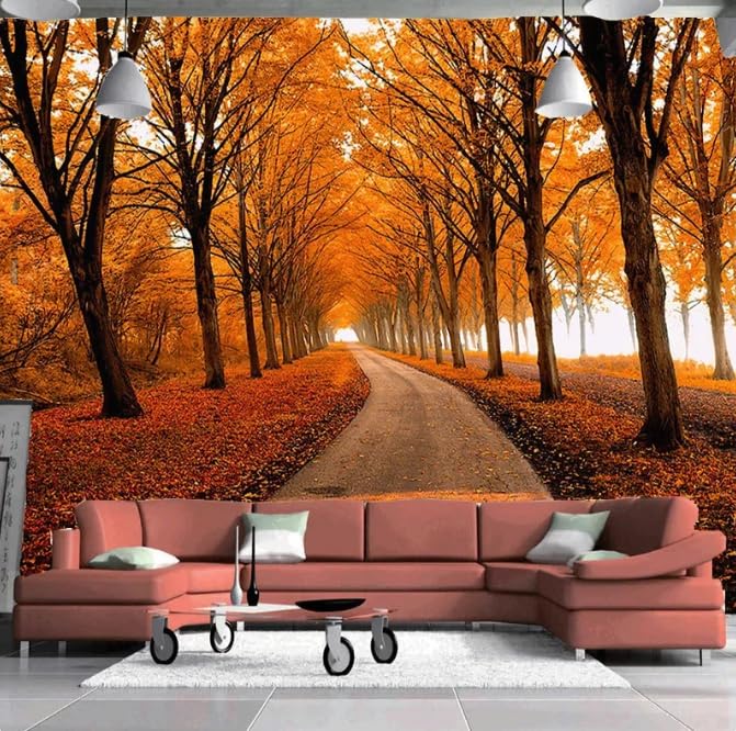 Papier peint photo érable 3D stéréo fresque murale premium - 3