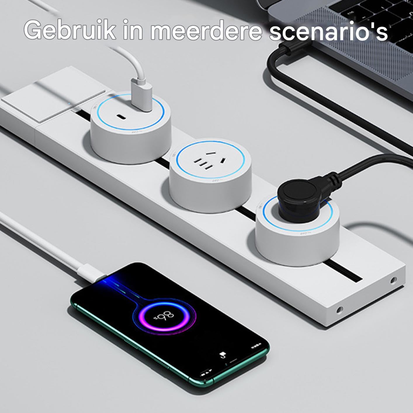 Enchufe De Corriente Eléctrica Adaptadores Móviles Para Enchufes | Carril Flexible Para La Regleta Para El Hogar, Hotel, Escuela, Apartamento, Residencia, La Oficina, Estudio, El Salón Y