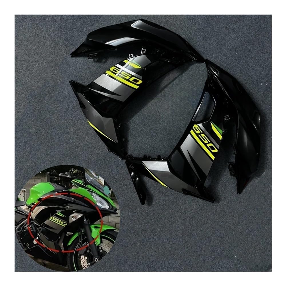 carenado lateral Kit carrocería con carenado lateral depósito combustible carcasa plástico ABS para motocicletas para 650 ER-6F EX650 2017 2018 2019