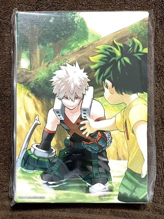 Amazon.co.jp: フルカラーアートボード ヒロアカ展 限定 29巻 爆豪 緑