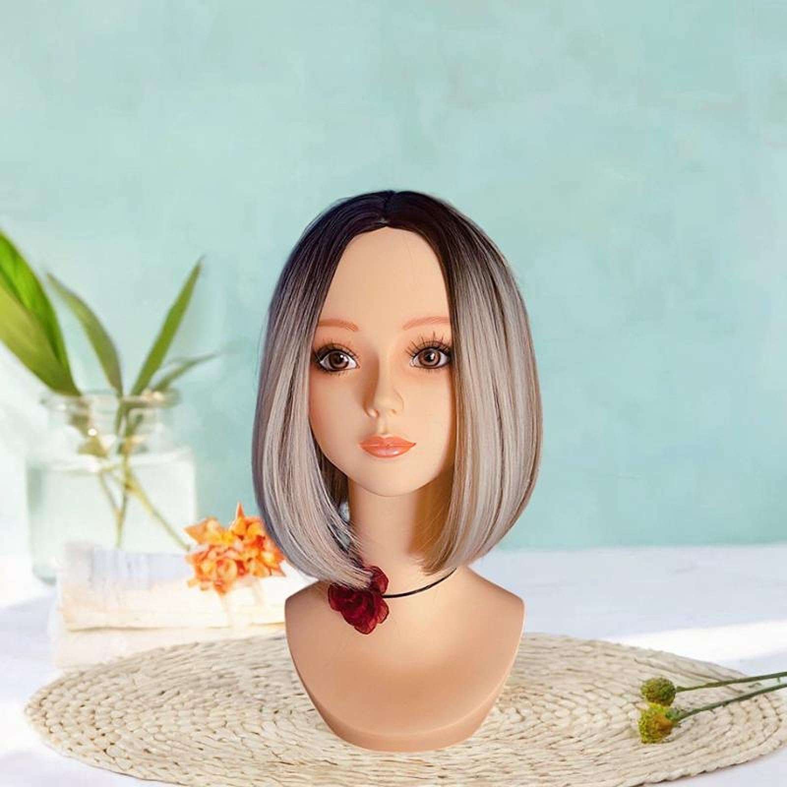 Amazon.co.jp: OIIBWQ ウィッグディスプレイ用マネキンヘッド