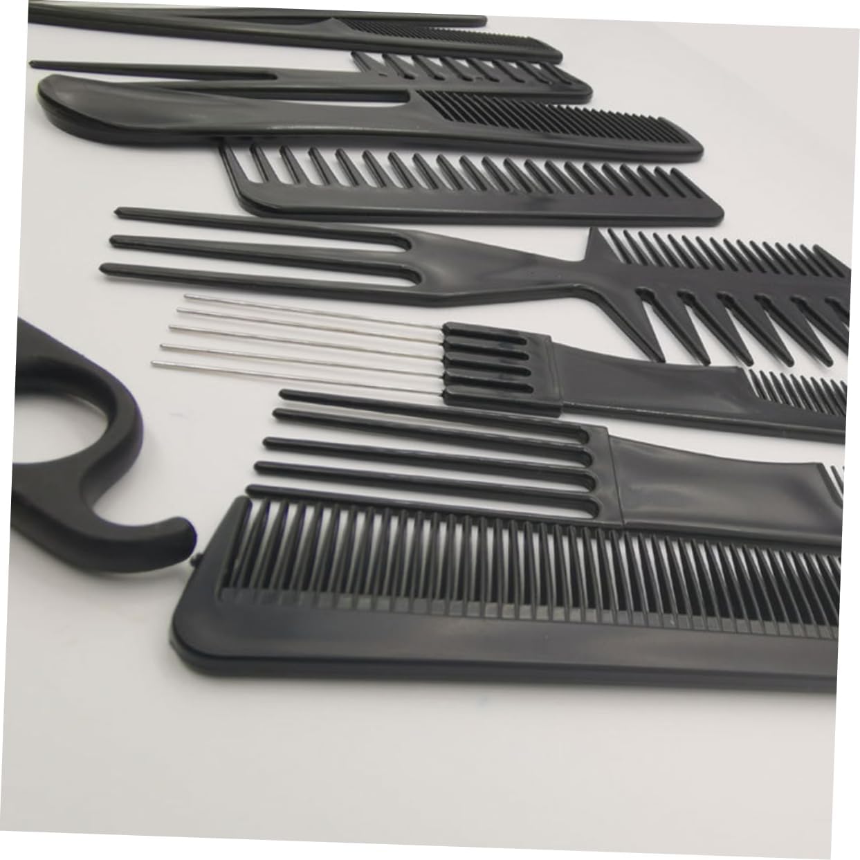 VALICLUD Hair Styling Tool Set Barber Scissor Comb Brush Kit for Men Hair Cutting Tool Kit
