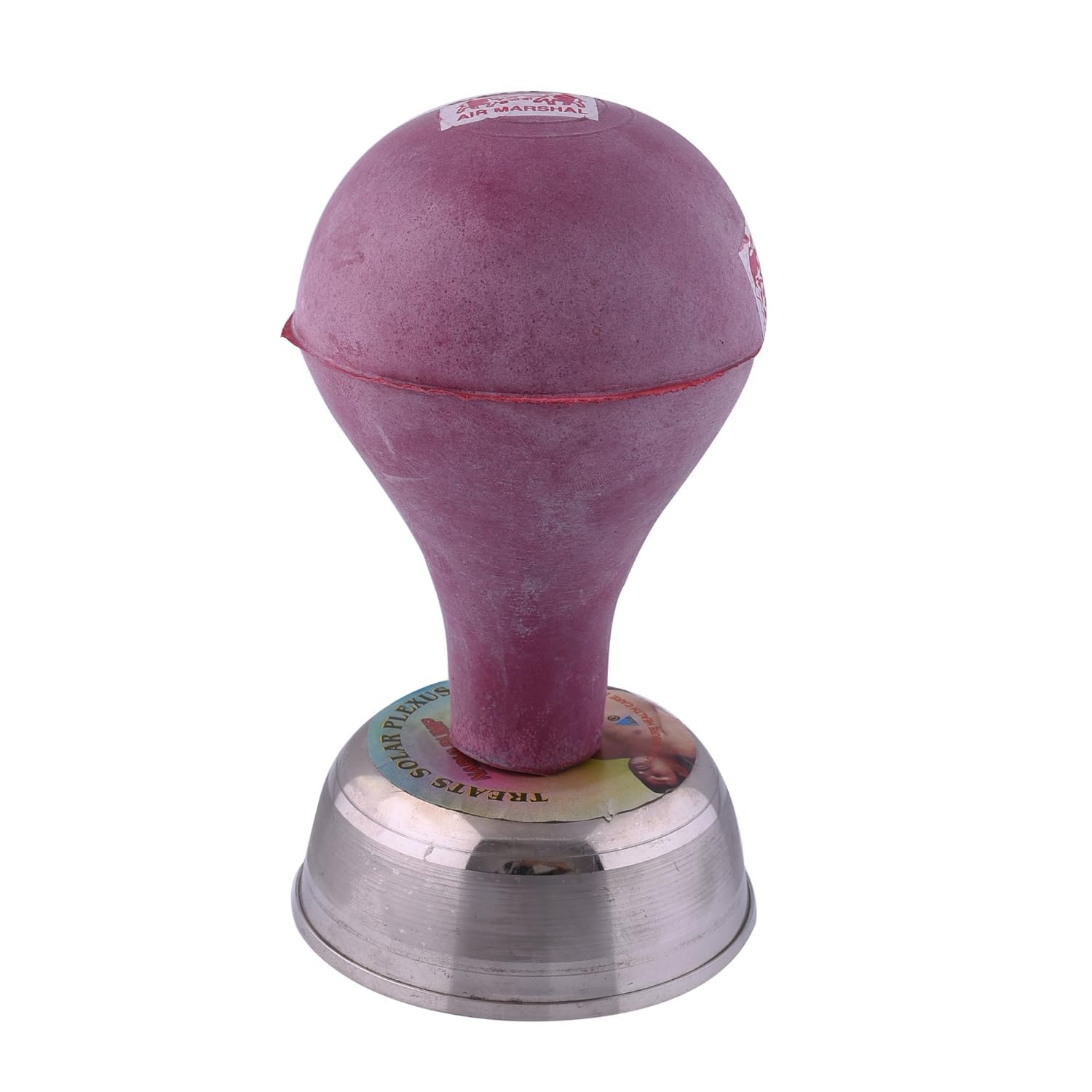 GMAcu Acupressure Manual Acupressure Solar Plexus Navel Pump Disorder Control Nabhi Still Katori With Ball for Full Body,