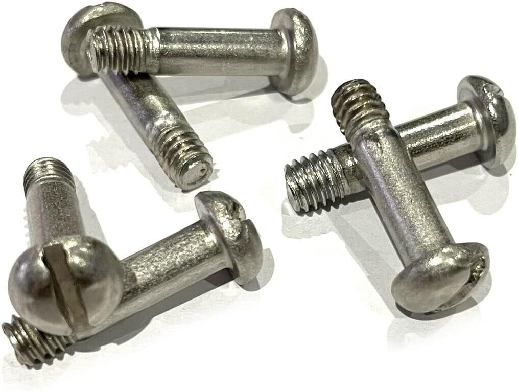 Stainless Steel Screw for Bimini Top Side Mount Deck Hinge M6, Plate, Jawslide X 6