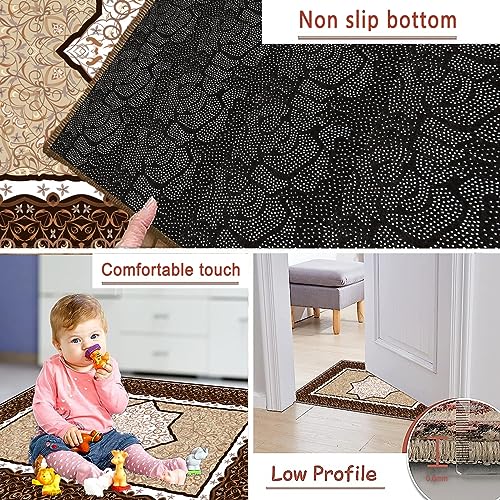 Alfombra cocina 50 x 310 cm anti tropezones lavable para pasillo niños 6